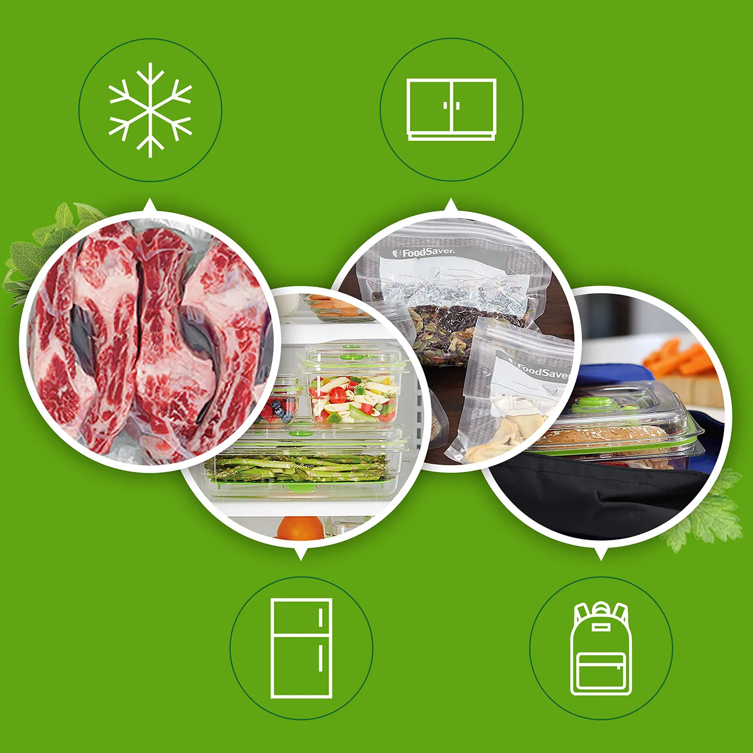FoodSaver VS3190X machine sous vide avec accessoire portatif, kit 10 pièces