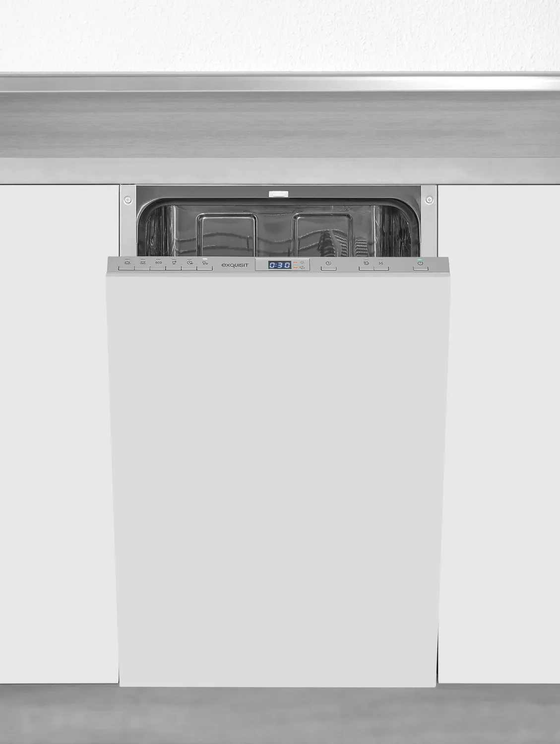 EXQUISIT EGSP52109-E-030E lave-vaisselle encastrable argent