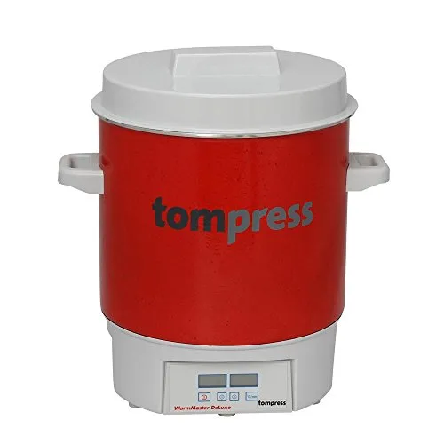 Tom Press Stérilisateur émaillé électrique digital 27 L