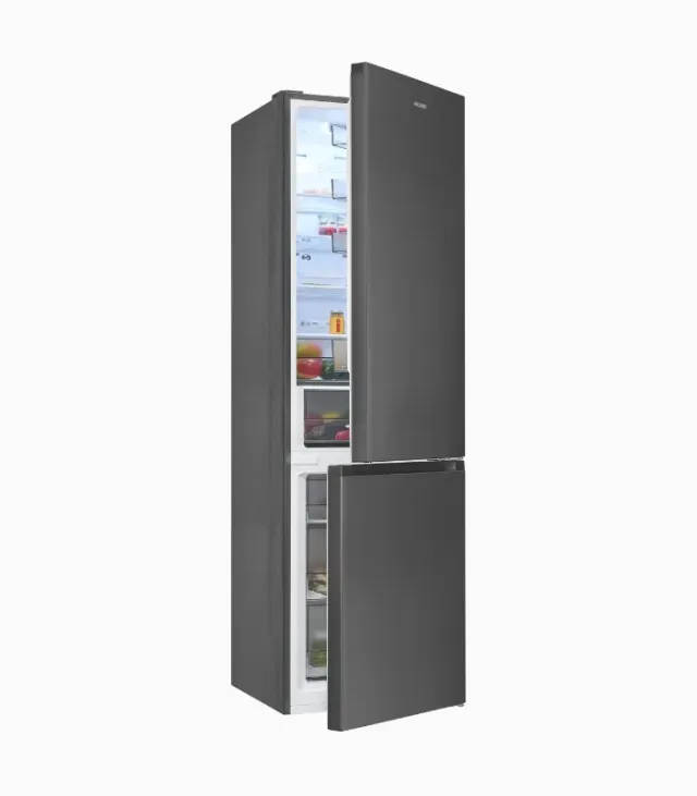 Exquisit KGC5380-115-NF-040C combiné frigo inox NoFrost