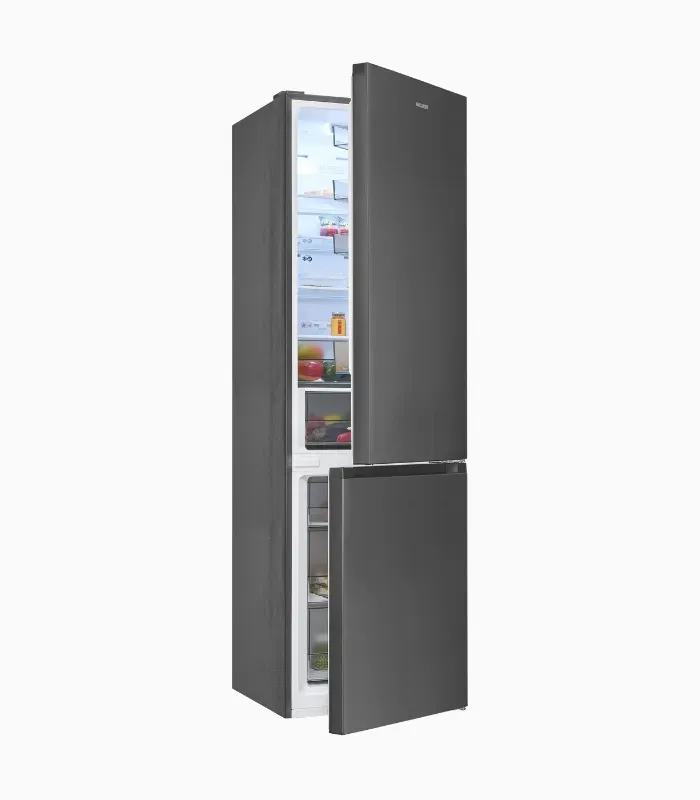 Exquisit KGC5380-115-NF-040C combiné frigo inox NoFrost