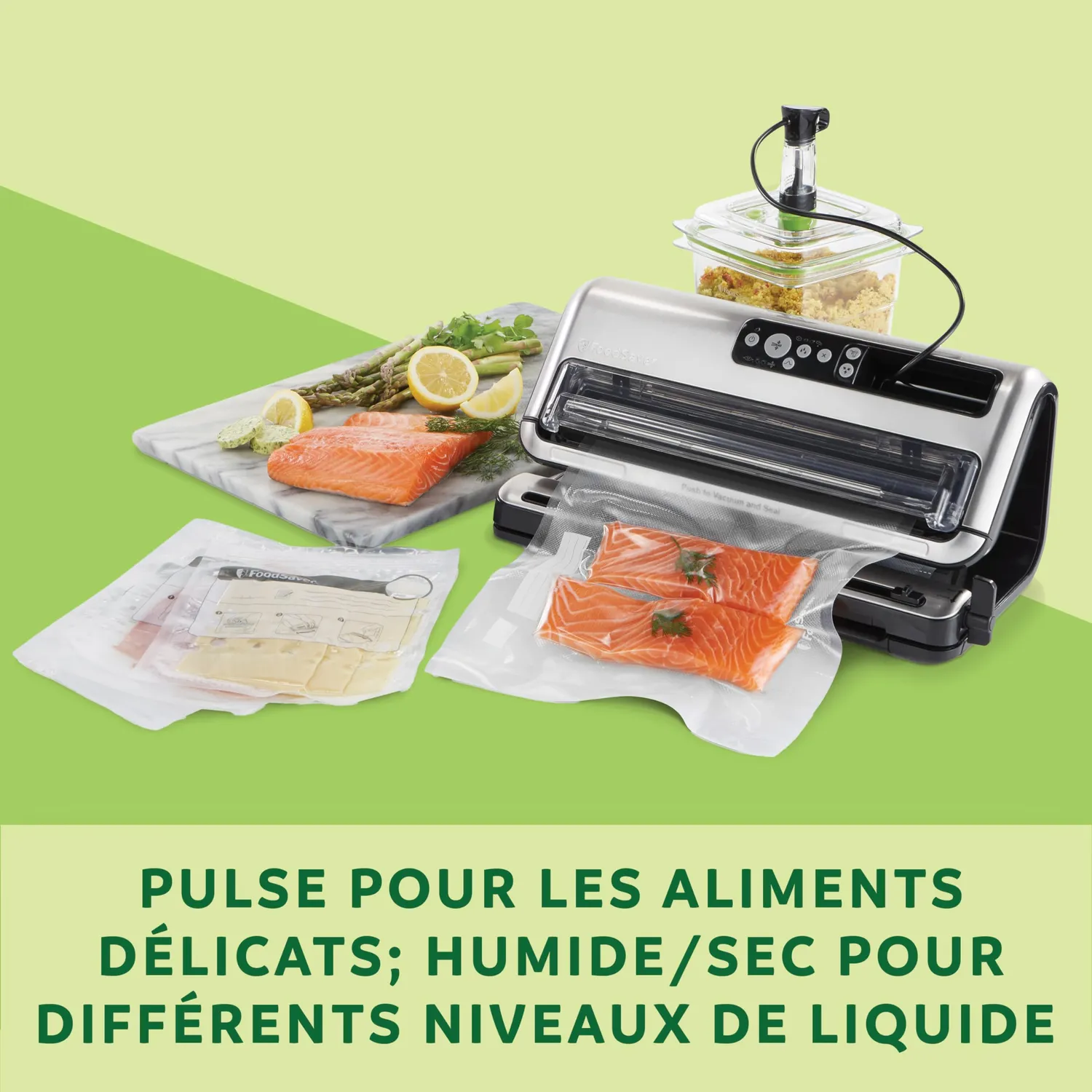 FoodSaver FFS006X machine sous vide avec fonction marinade