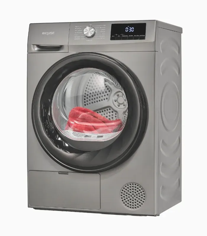 EXQUISIT TWP5703-010 sèche-linge gris titane