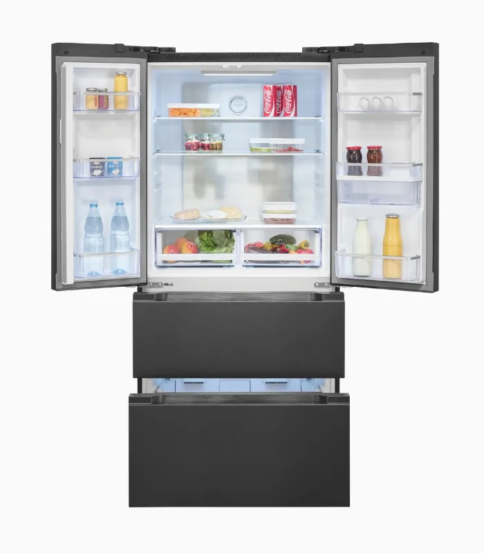 EXQUISIT FD5490-160-WS-202E réfrigérateur américain inoxlook-az