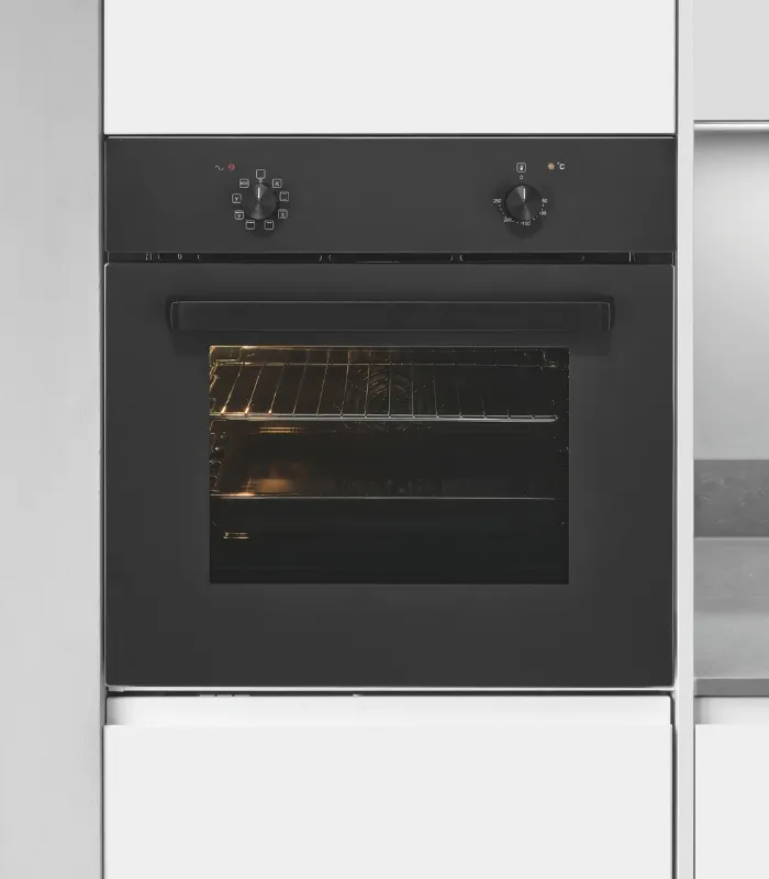 EXQUISIT EBE367-U-120 four encastrable noir mat