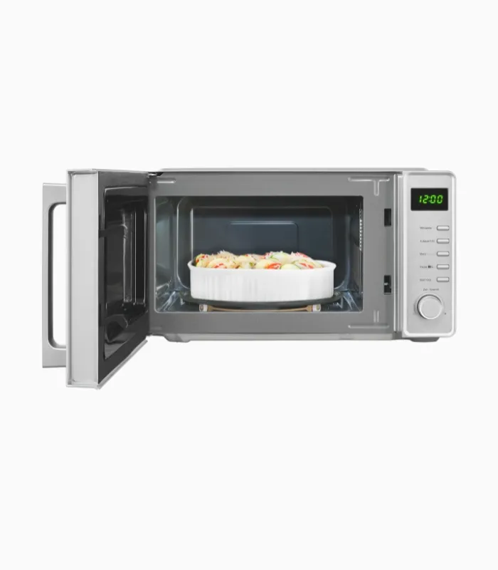 EXQUISIT MW7120-240DI micro-ondes pose libre argent