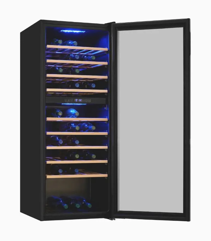EXQUISIT WS2-78-GTE-160G réfrigérateur à boissons noir