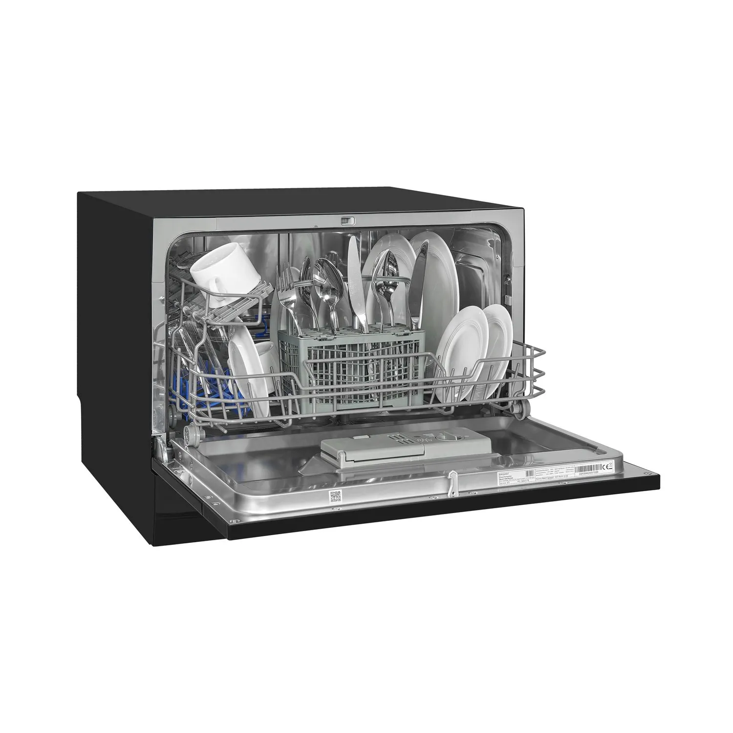 EXQUISIT GSP5206-030D lave-vaisselle de table noir