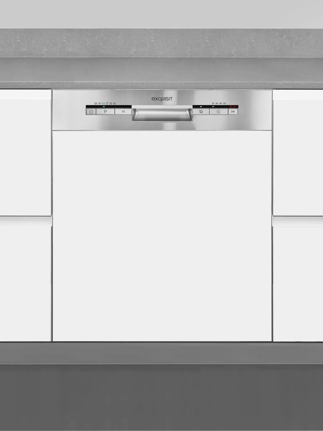 EXQUISIT EGSP1012-EB-030E lave-vaisselle encastrable inox