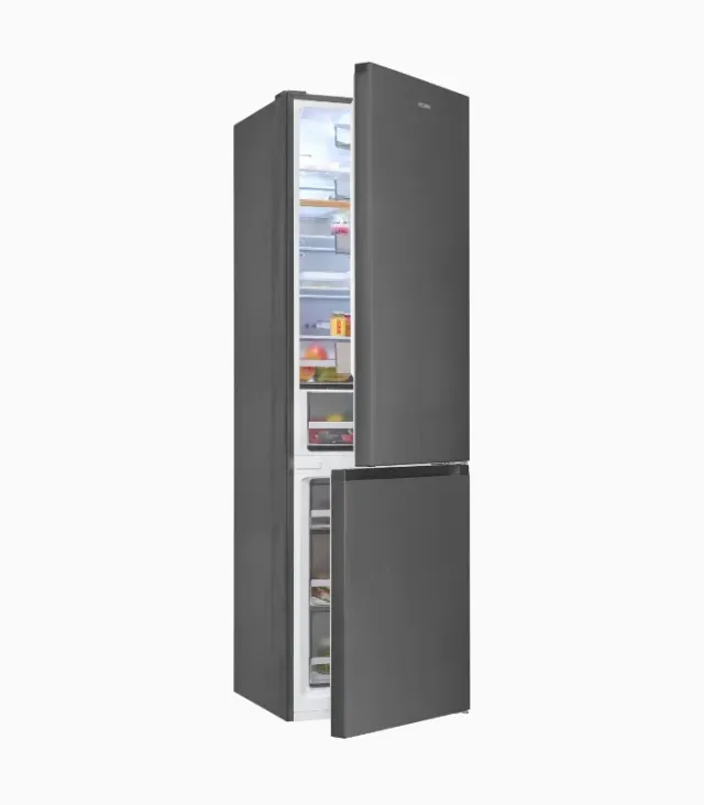 EXQUISIT KGC5380-115-NF-040A réfrigérateur-congélateur aspect inox