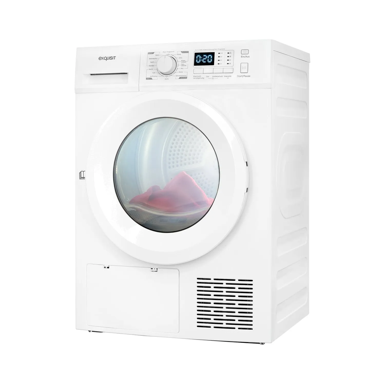 EXQUISIT TWP5701-030E sèche-linge blanc