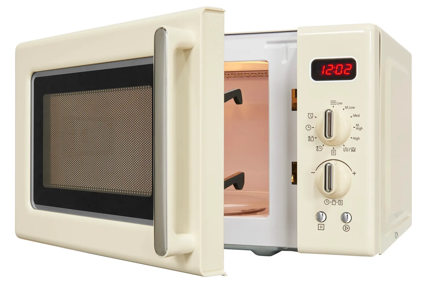 EXQUISIT RMW720-3GDIG micro-ondes crème