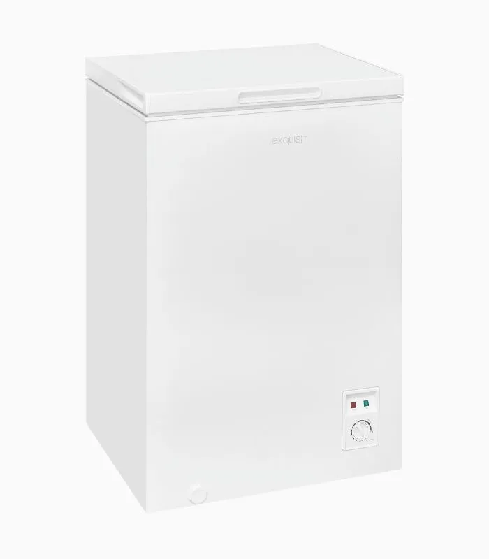 EXQUISIT GT100-050E congélateur coffre blanc
