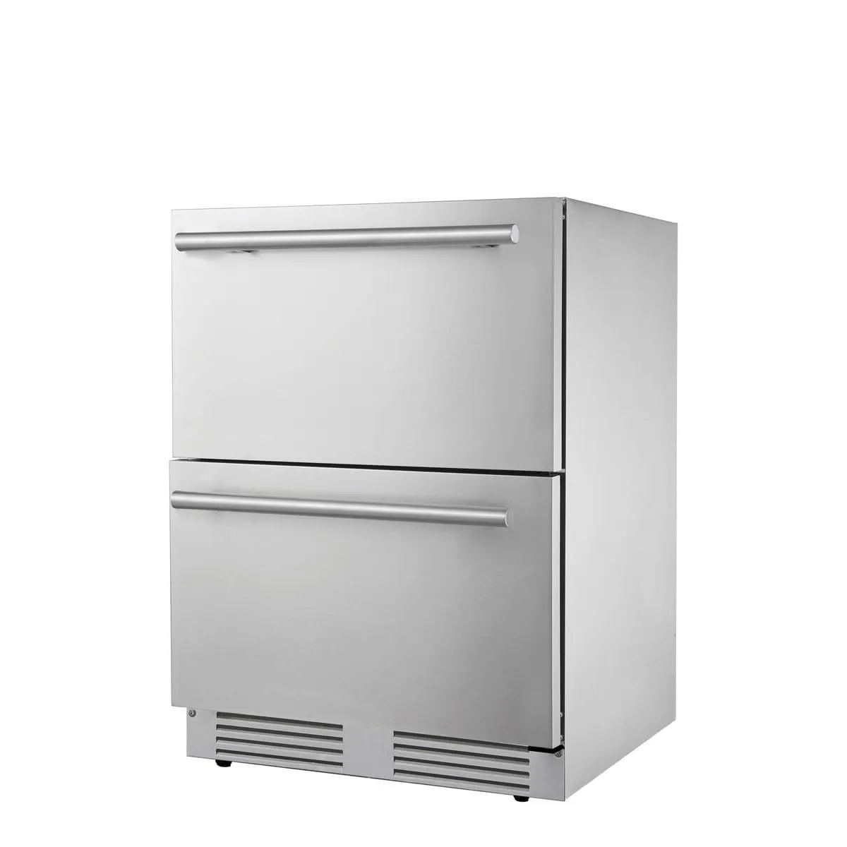 FRIGELUX RE2T136A réfrigérateur extérieur double porte 136 L inox