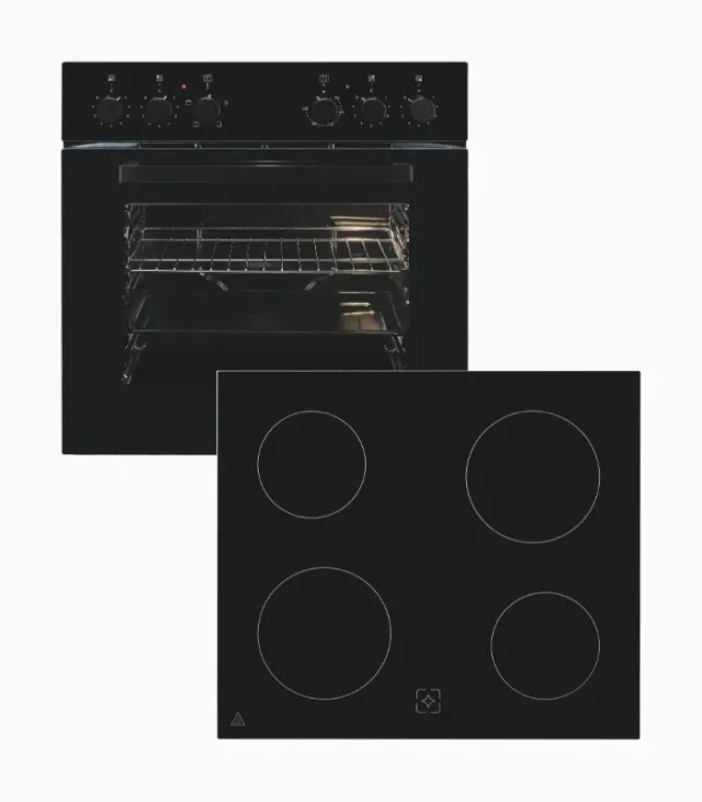 EXQUISIT EHE5246-020 Set four encastrable noir