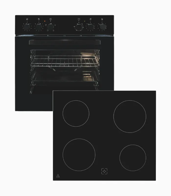 EXQUISIT EHE5246-020 Set four encastrable noir