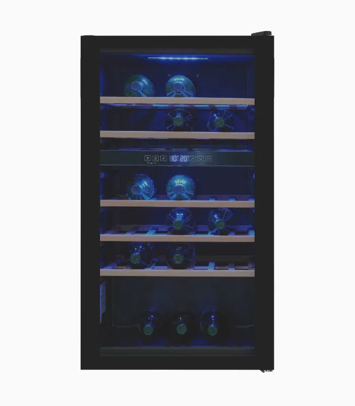 EXQUISIT WS2-45GTE-160G réfrigérateur à boissons noir