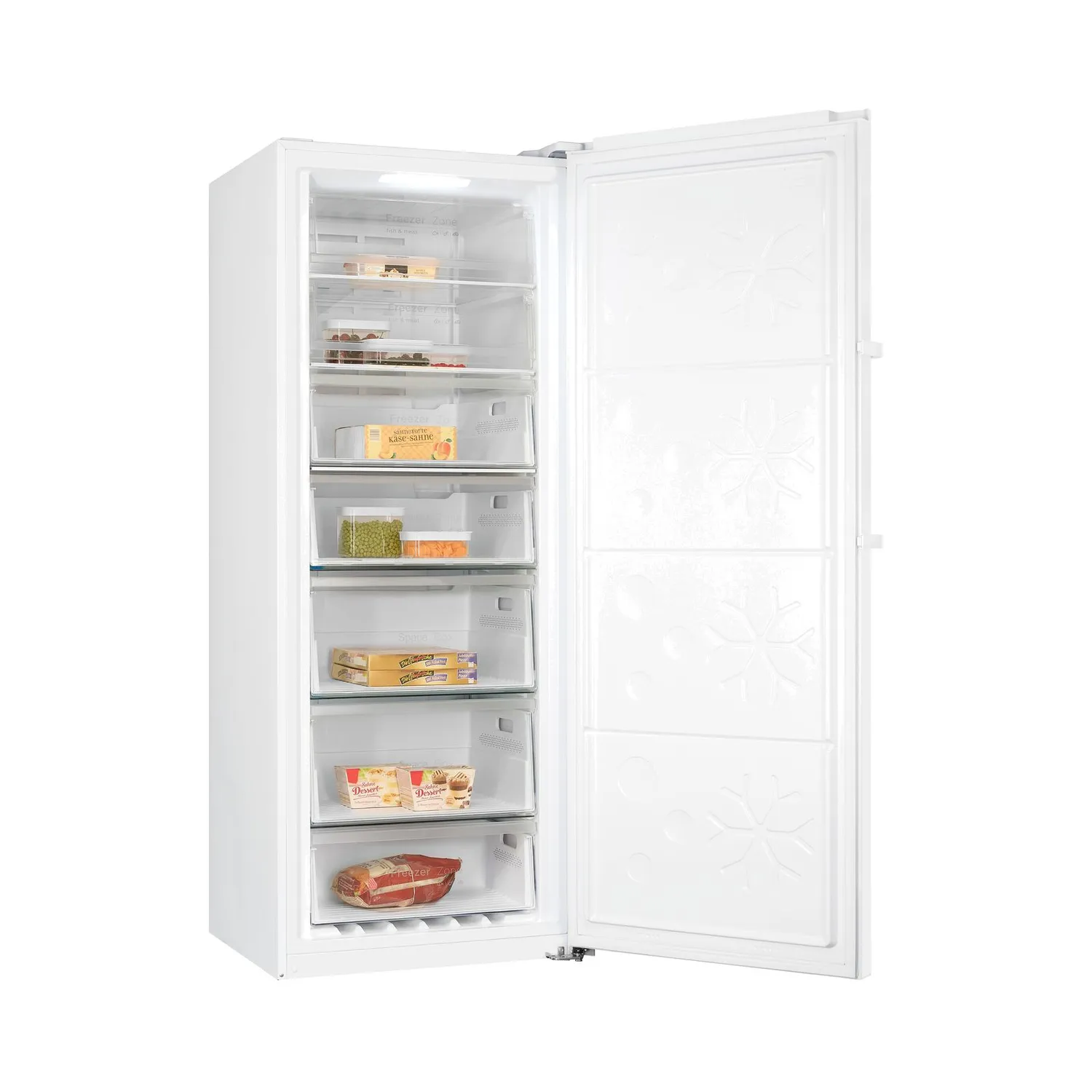 EXQUISIT GS5380-NF-H-050D congélateur blanc