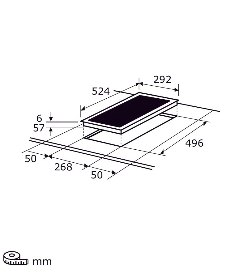 EXQUISIT EKC301-R-020 plaque de cuisson