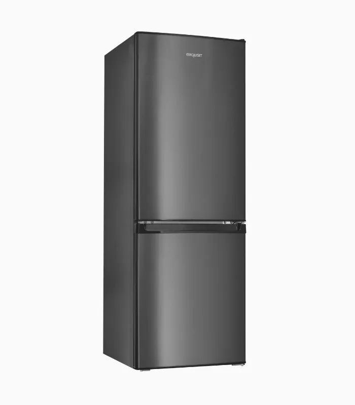 EXQUISIT KGC232-60-E-040C combiné réfrigérateur-congélateur inox