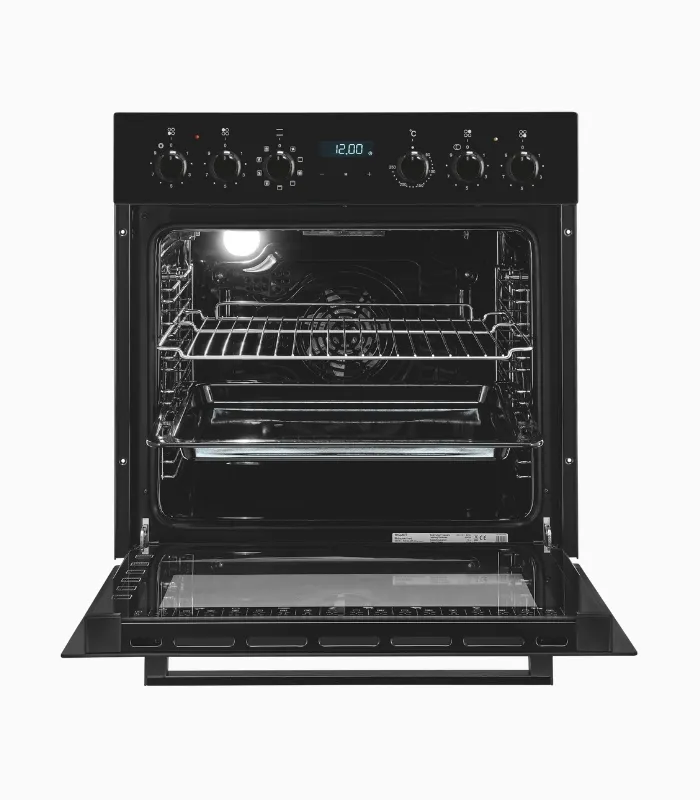 EXQUISIT EHE5285-HBZ-020-Set four encastrable noir