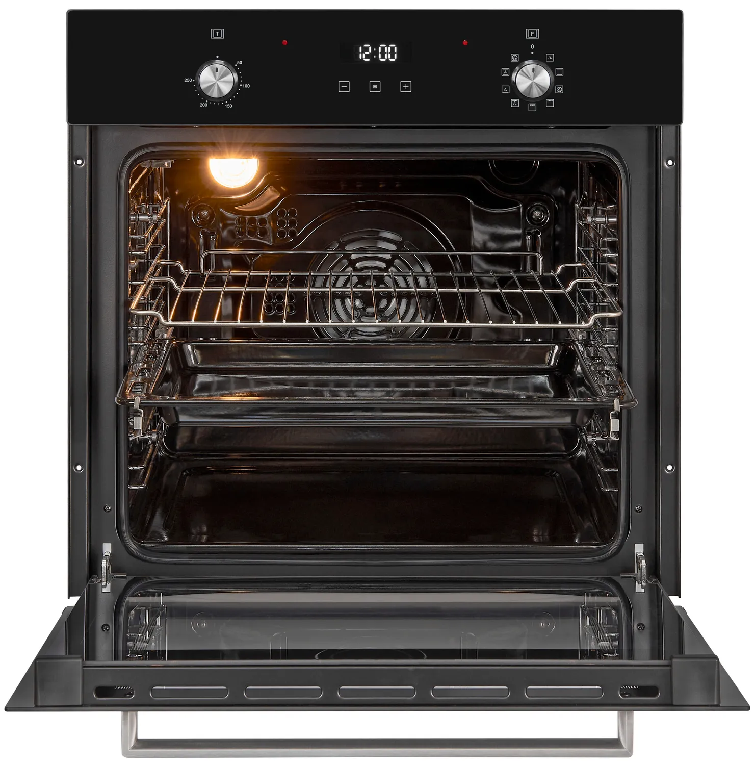 Exquisit EBE76-9-H-020 four encastrable noir