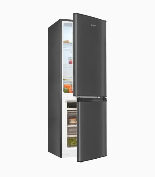 EXQUISIT KGC232-60-E-040C combiné réfrigérateur-congélateur inox