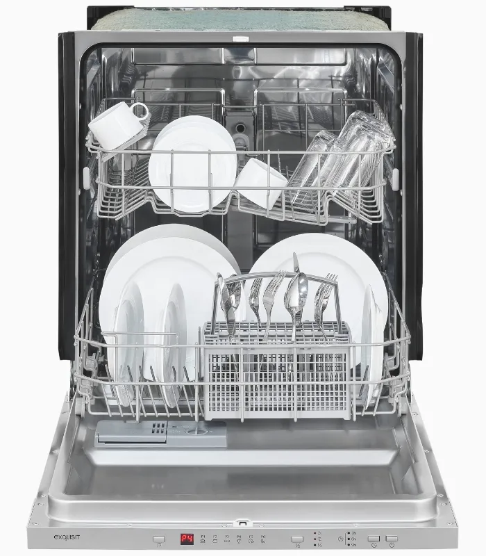 EXQUISIT EGSP6312-E-030E lave-vaisselle encastrable argent