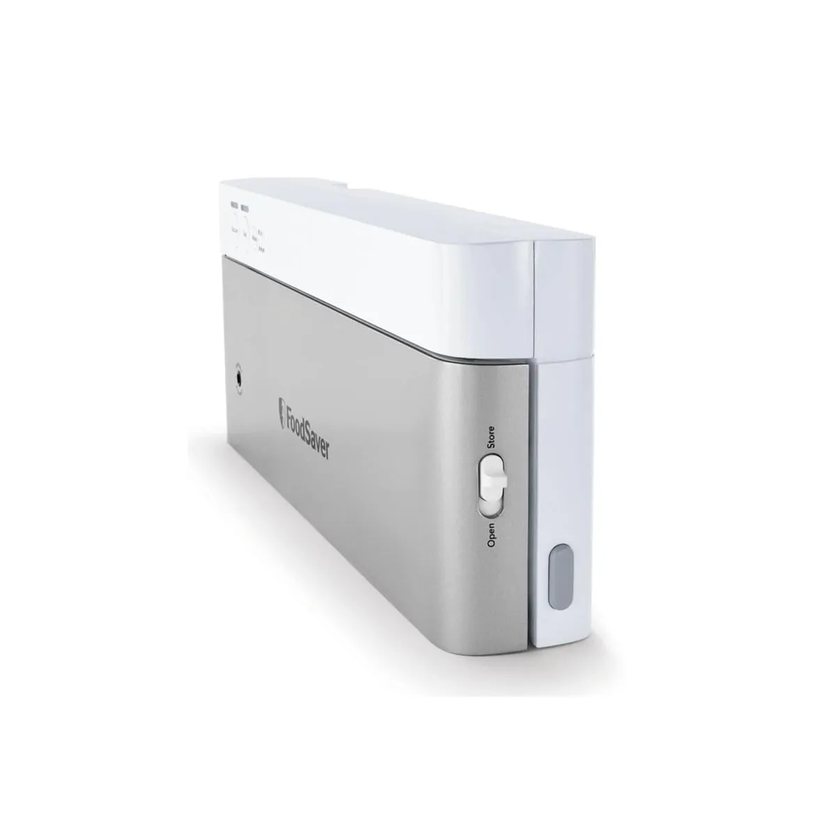 FoodSaver VS0100X machine sous vide compacte argent blanc avec accessoire portatif