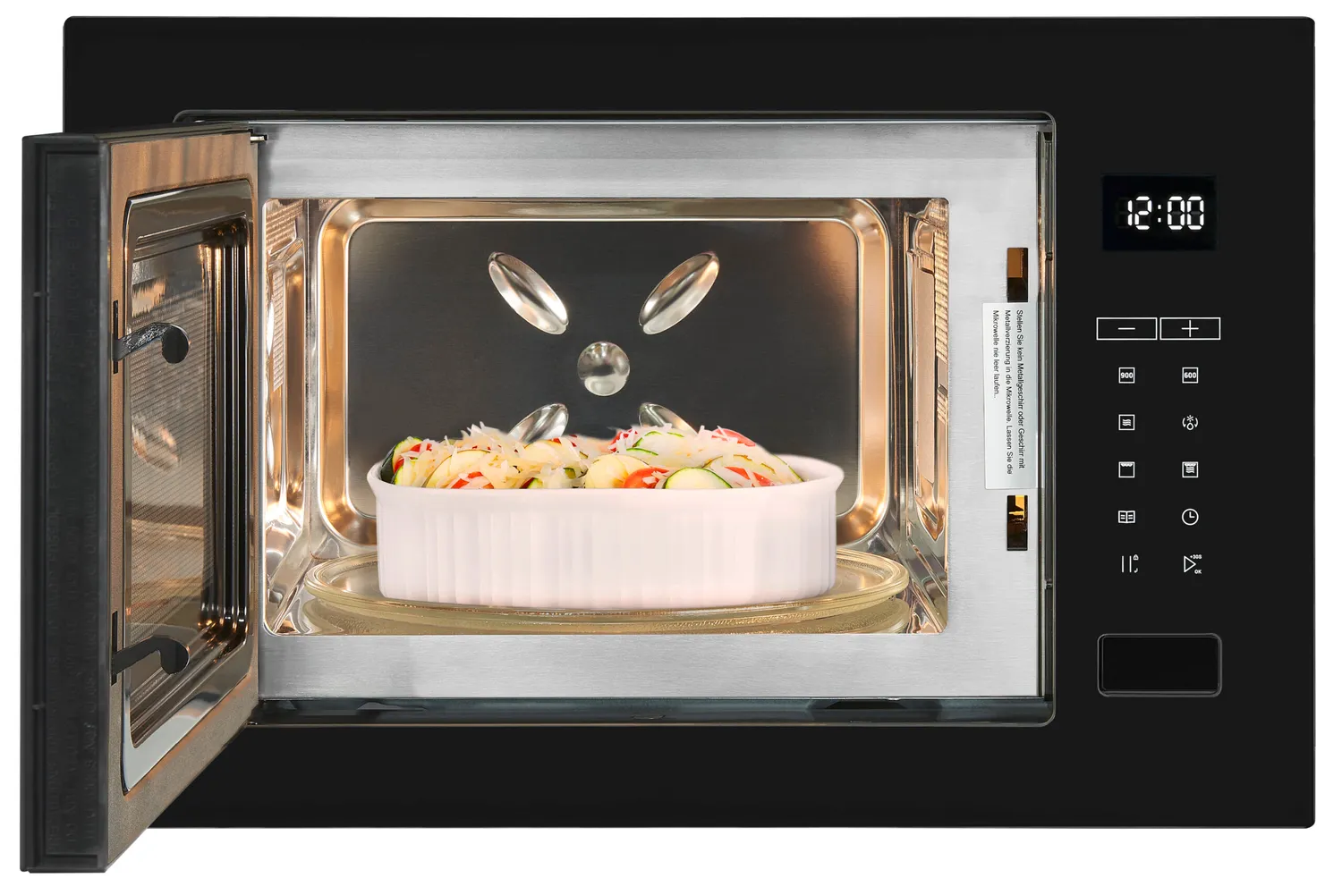 EXQUISIT EMW25-G-020 micro-ondes encastrable noir