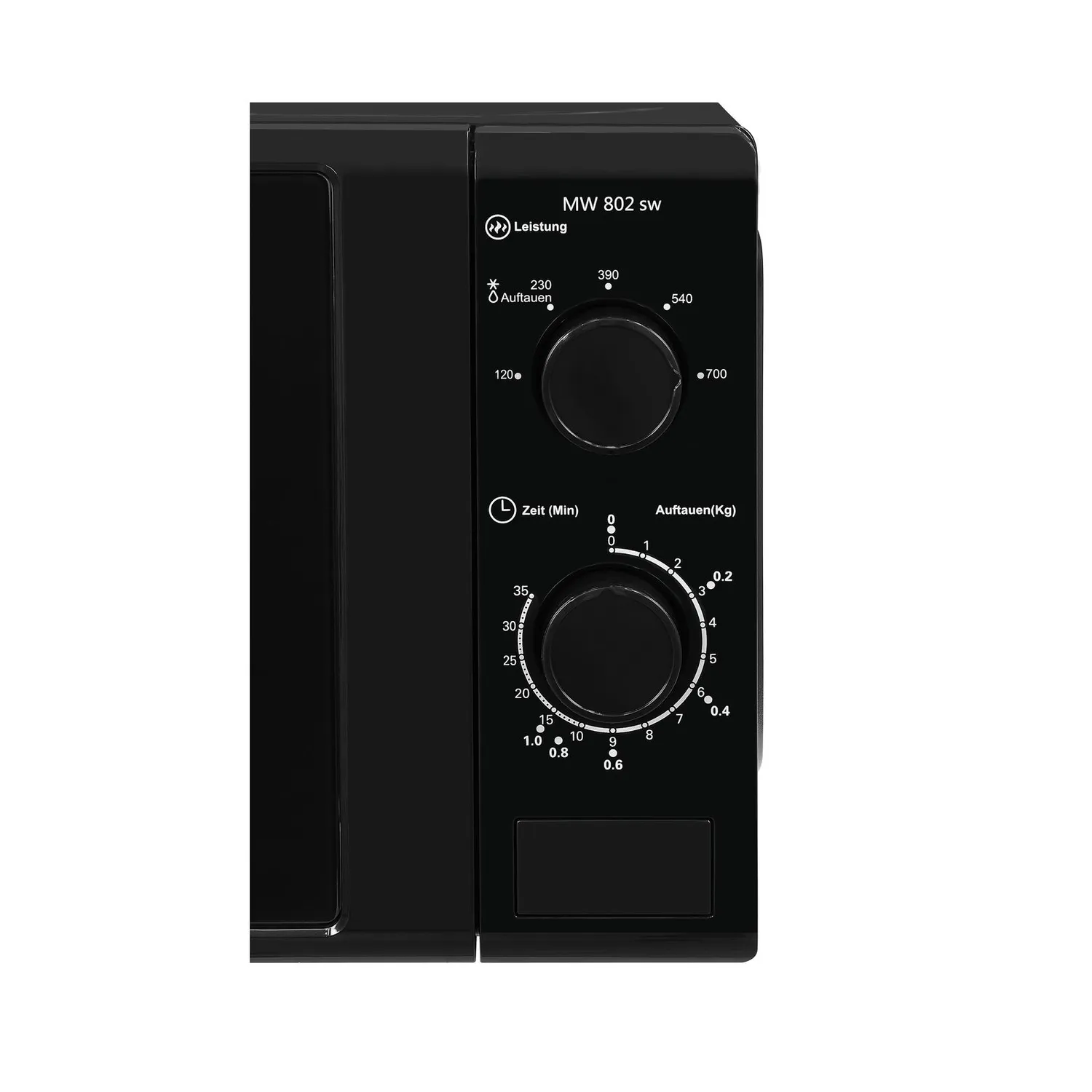 EXQUISIT MW 802 micro-ondes pose libre noir