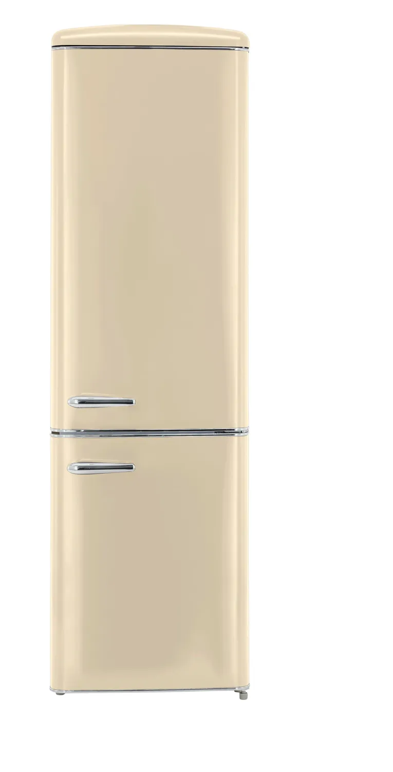 EXQUISIT RKGC250-70-H-160E réfrigérateur rétro blanc magnolia