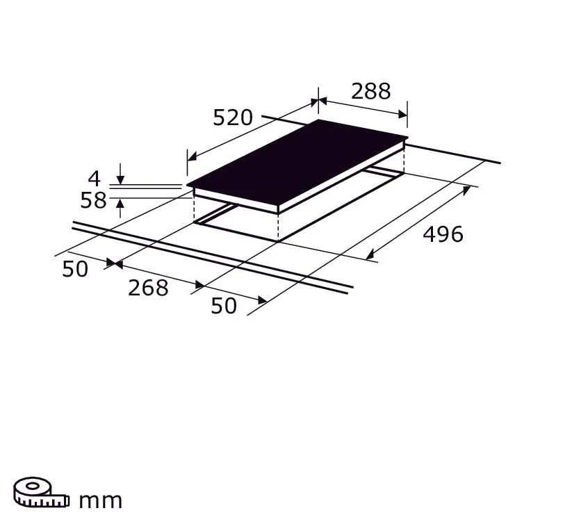 EXQUISIT EKC301-020 plaque de cuisson