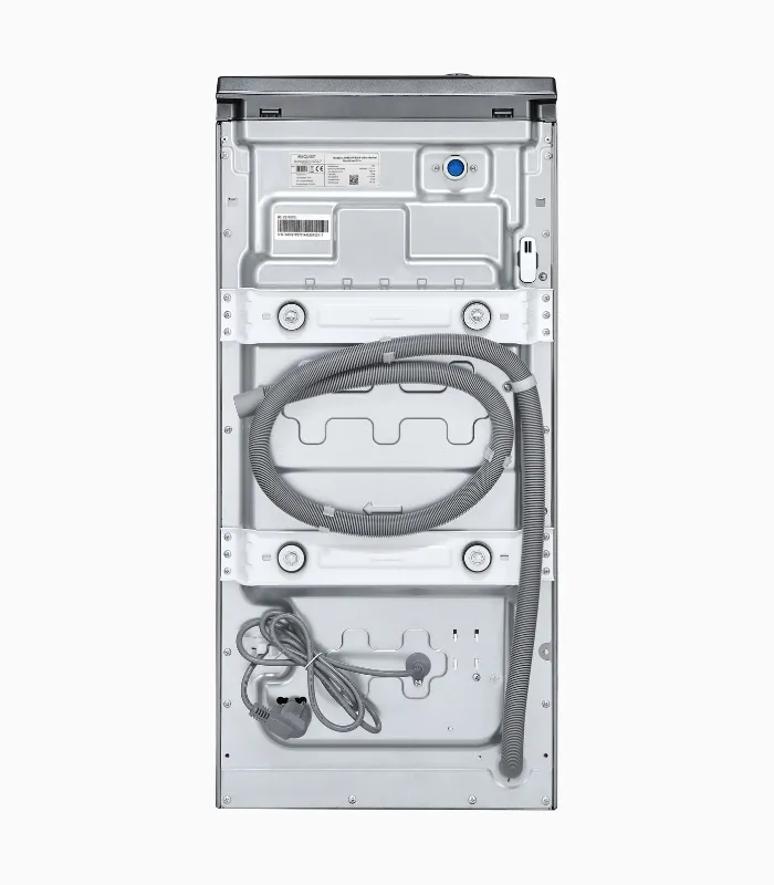 EXQUISIT LTO51207-030A lave-linge argent foncé