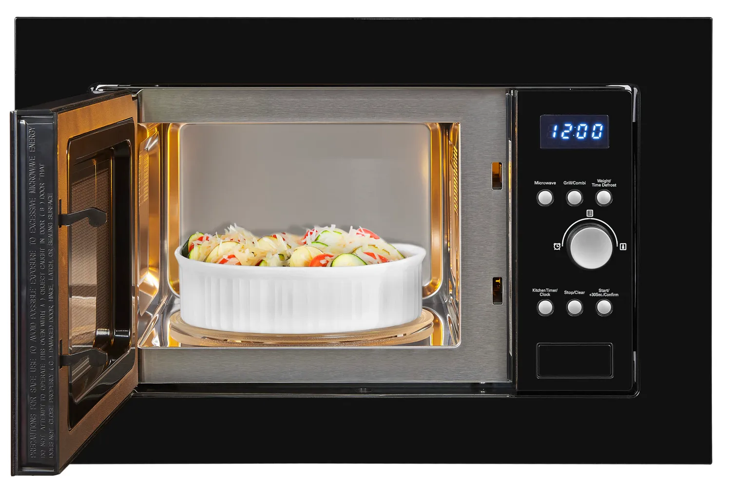 EXQUISIT EMW 1770-G-D-030 micro-ondes encastrable noir