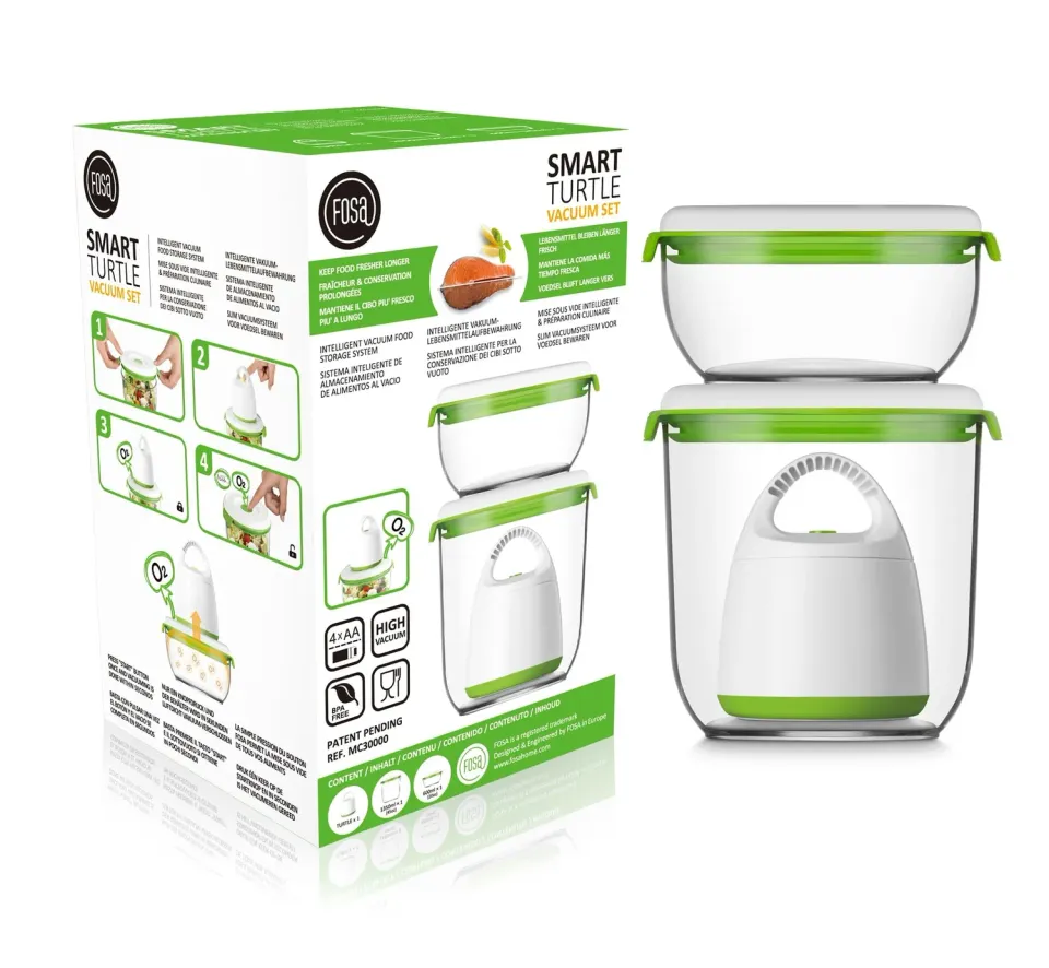 FOSA Madrid Collection STARTER Kit sous vide 600 ml + 1 350 ml