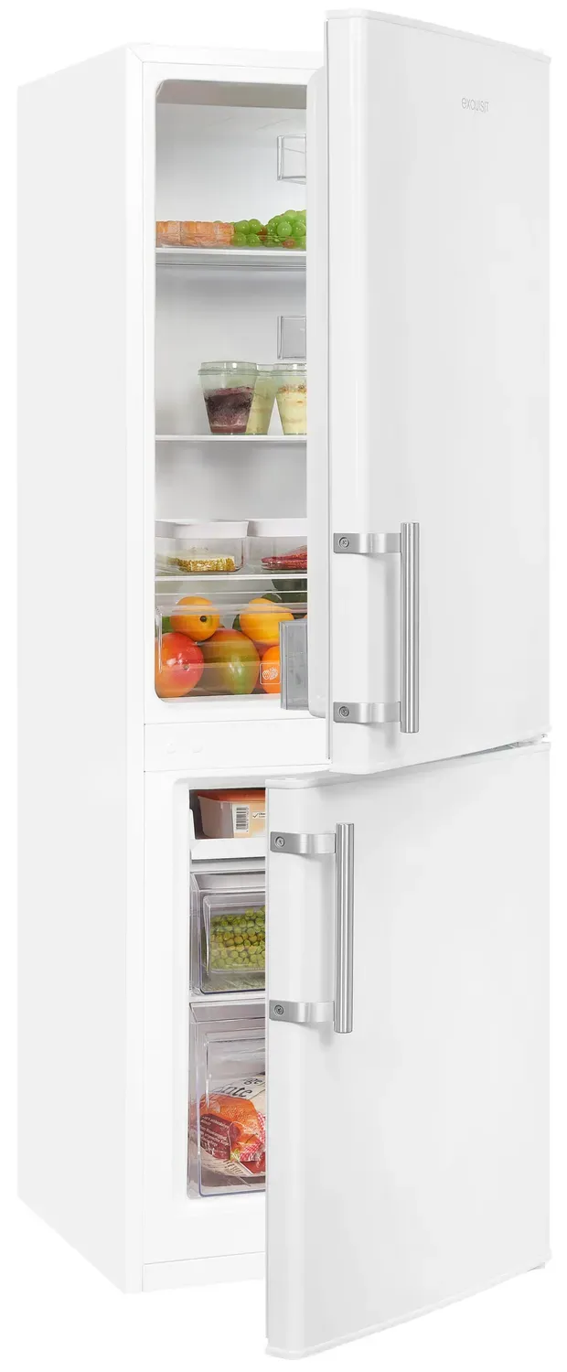 EXQUISIT KGC233-60-HE-040D réfrigérateur combiné blanc