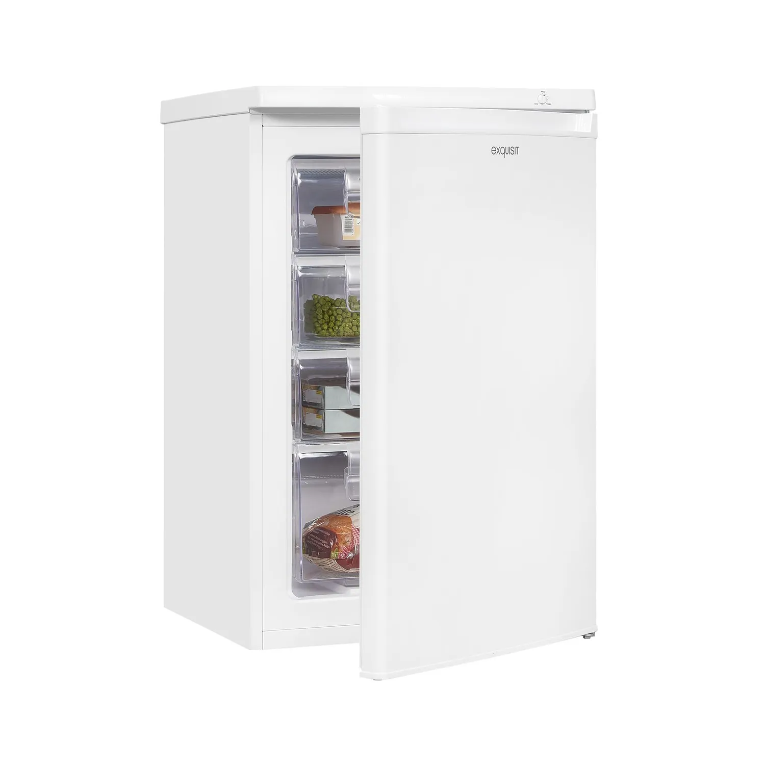 EXQUISIT GS512-040E congélateur blanc