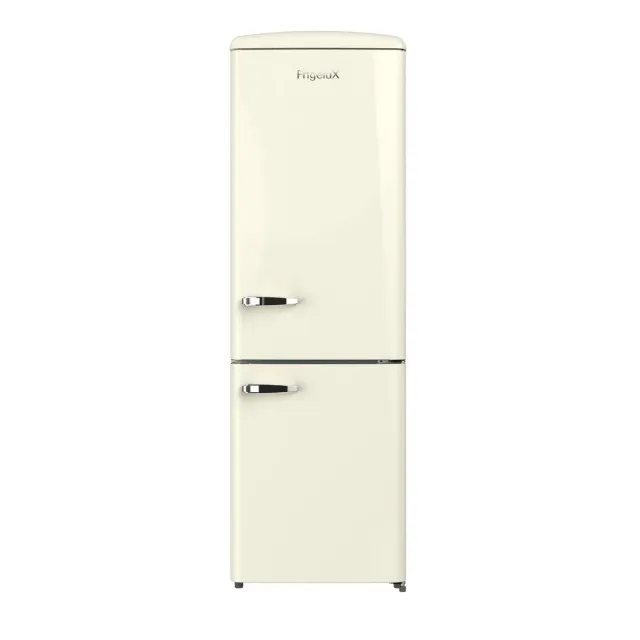 FRIGELUX CBNF330RCD réfrigérateur combiné rétro 330 L crème No Frost