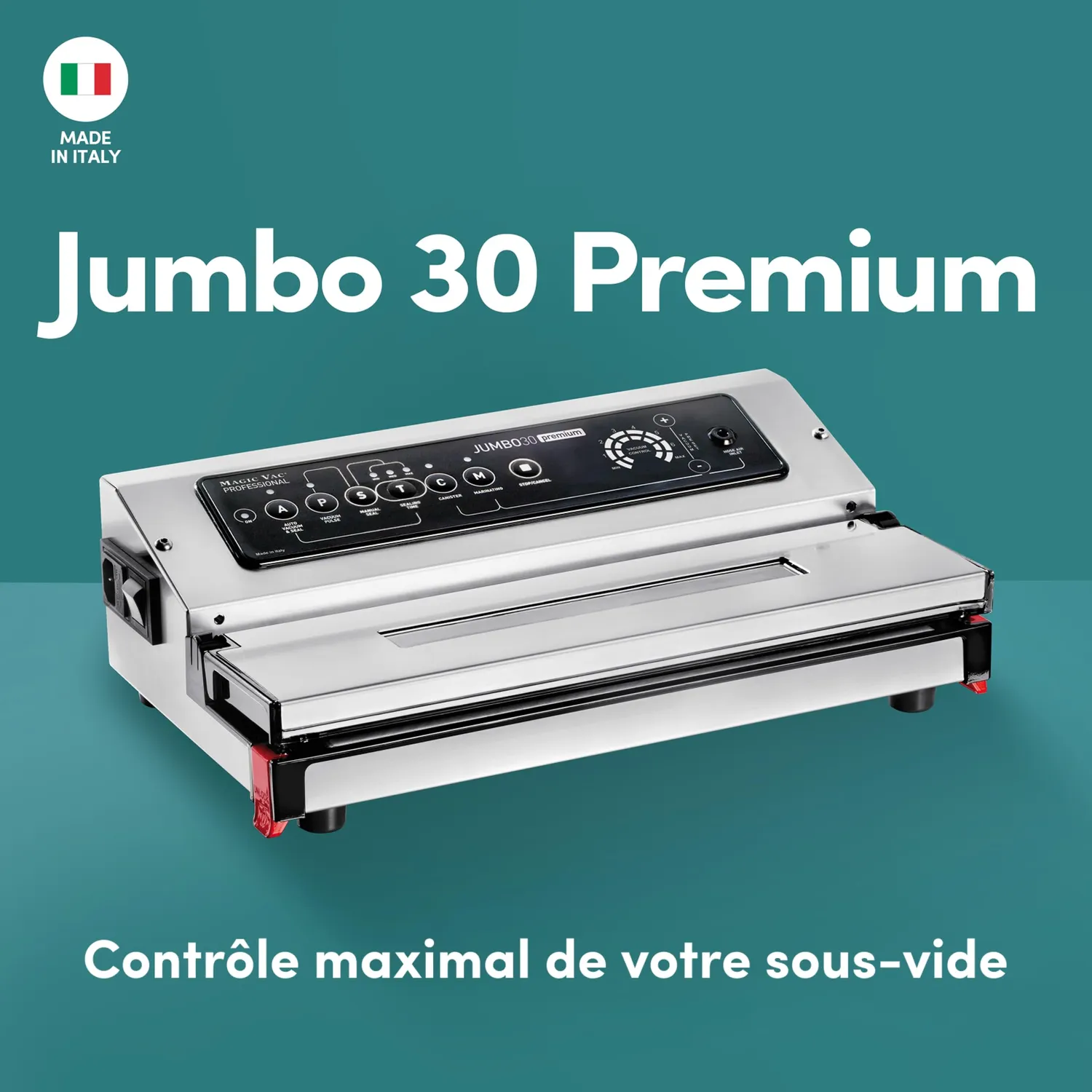 MAGIC VAC Jumbo 30 Premium machine sous vide 30 cm inox