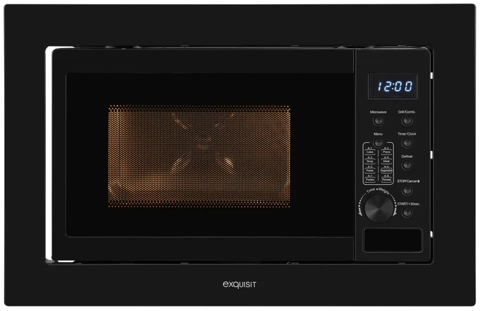EXQUISIT EMW20-DG-020 micro-ondes encastrable noir