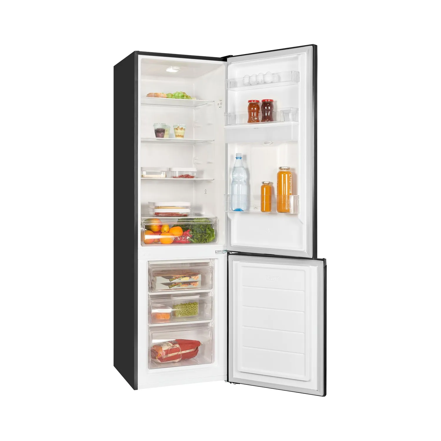 EXQUISIT KGC5265-70-WS-040D combiné réfrigérateur congélateur inoxlook