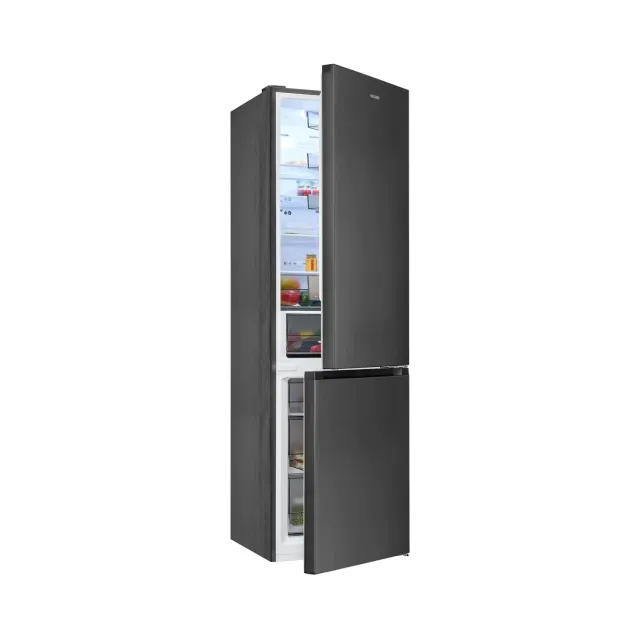 EXQUISIT KGC380-115-NF-040C combiné réfrigérateur congélateur inox