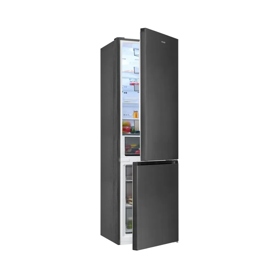 EXQUISIT KGC380-115-NF-040C combiné réfrigérateur congélateur inox