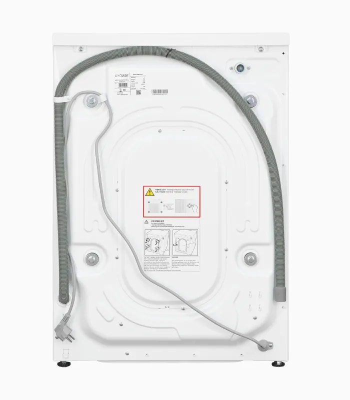 EXQUISIT WA6312-371A lave-linge blanc