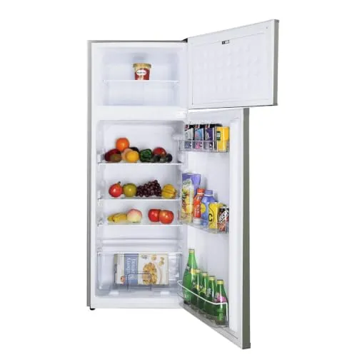 FRIGELUX RDP210XD réfrigérateur double porte 206 L look inox