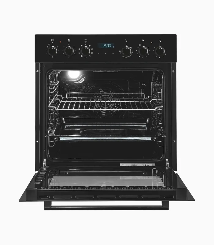 EXQUISIT EHE285-HBZ-020-Set ensemble four et plaque noir avec cadre