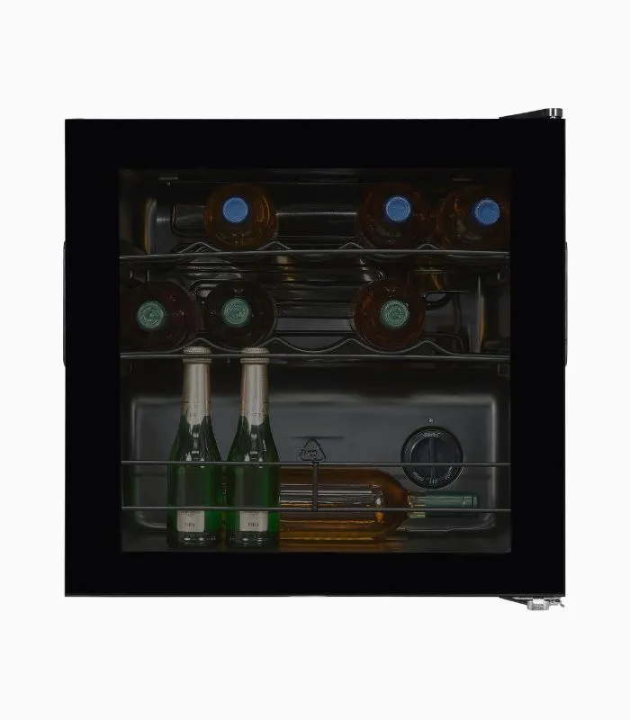 EXQUISIT WS1-12-GT-030G réfrigérateur à boissons noir