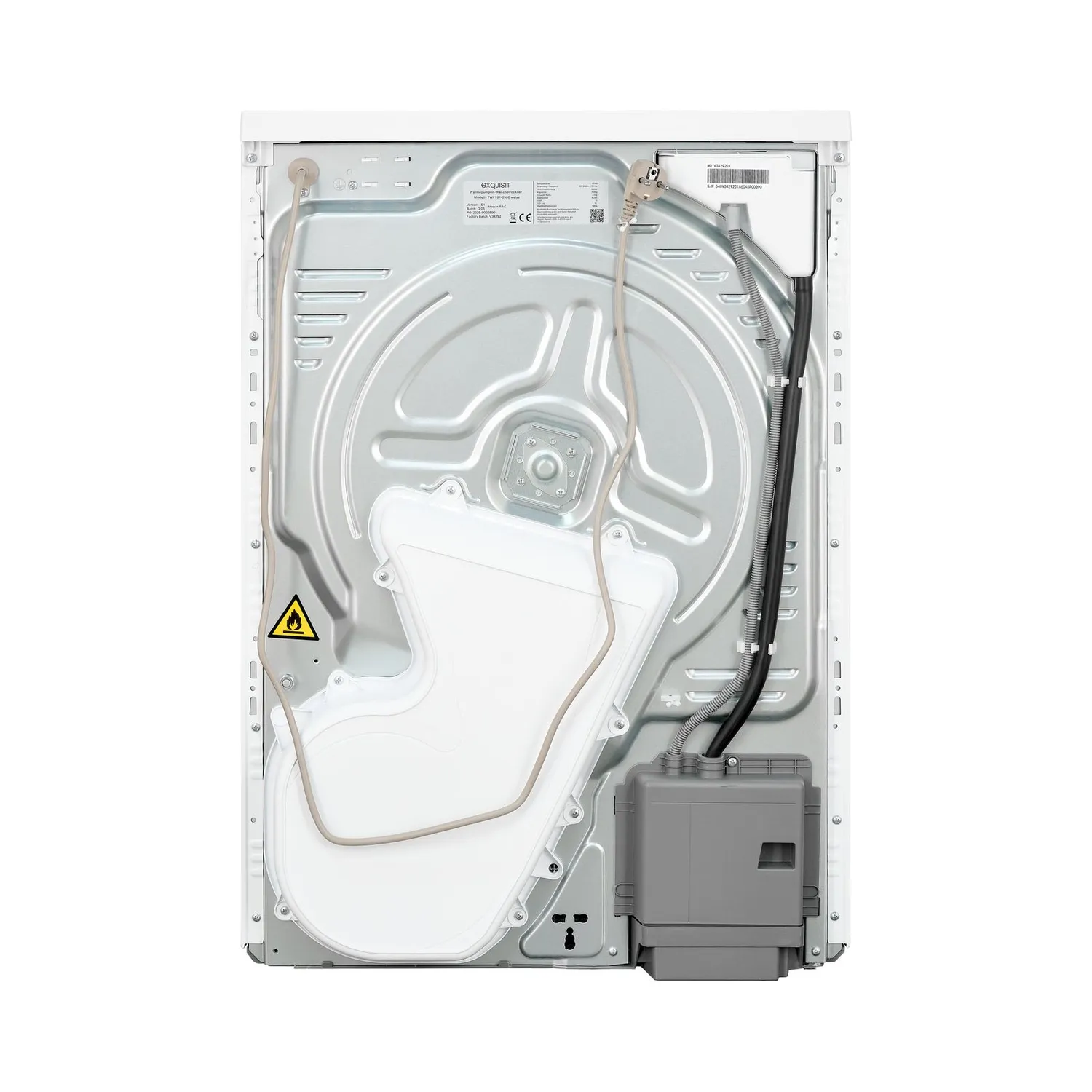 EXQUISIT TWP5701-030E sèche-linge blanc
