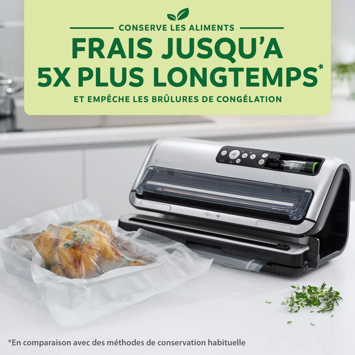 FoodSaver FFS006X machine sous vide avec fonction marinade
